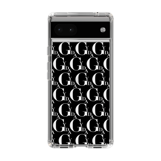 Slim Protection Case［ GYDA - Monogram - Black ］