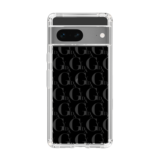 Slim Protection Case［ GYDA - Monogram - Black ］
