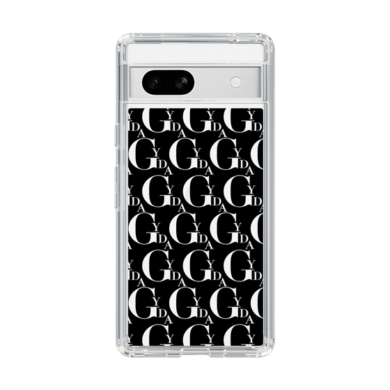 Slim Protection Case［ GYDA - Monogram - Black ］