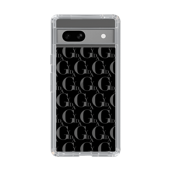 Slim Protection Case［ GYDA - Monogram - Black ］
