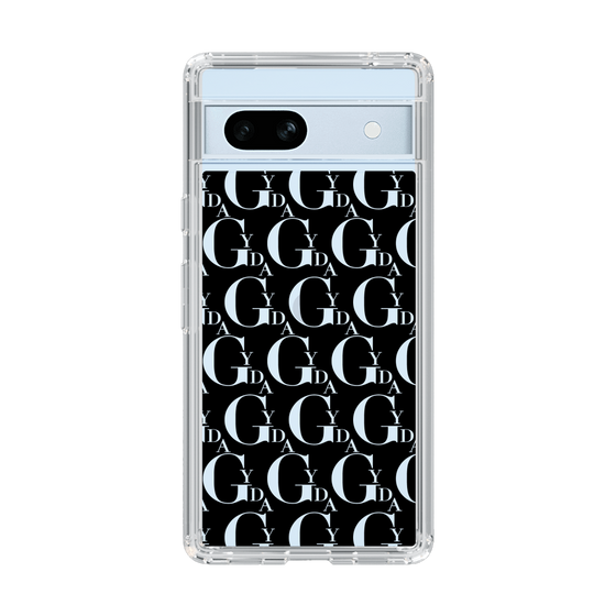 Slim Protection Case［ GYDA - Monogram - Black ］