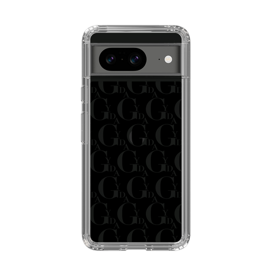 Slim Protection Case［ GYDA - Monogram - Black ］