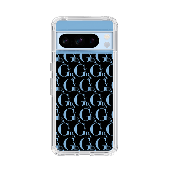 Slim Protection Case［ GYDA - Monogram - Black ］