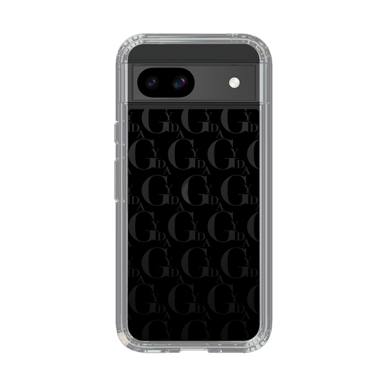 Slim Protection Case［ GYDA - Monogram - Black ］