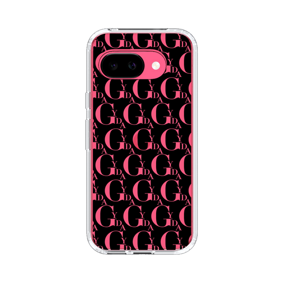 Slim Protection Case［ GYDA - Monogram - Black ］