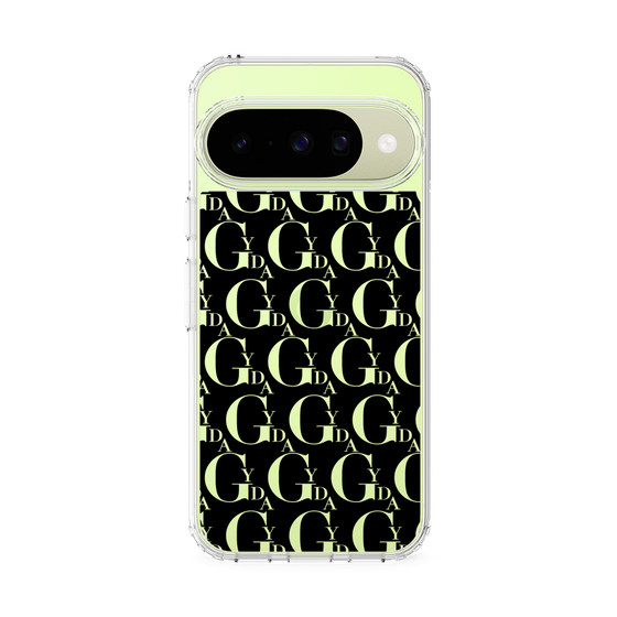 Slim Protection Case［ GYDA - Monogram - Black ］