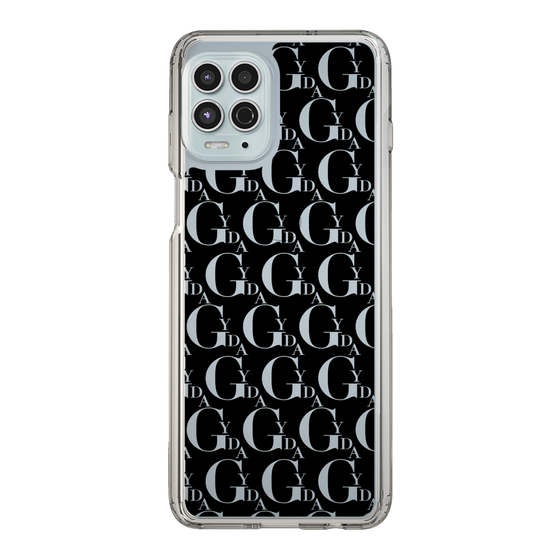 Slim Protection Case［ GYDA - Monogram - Black ］