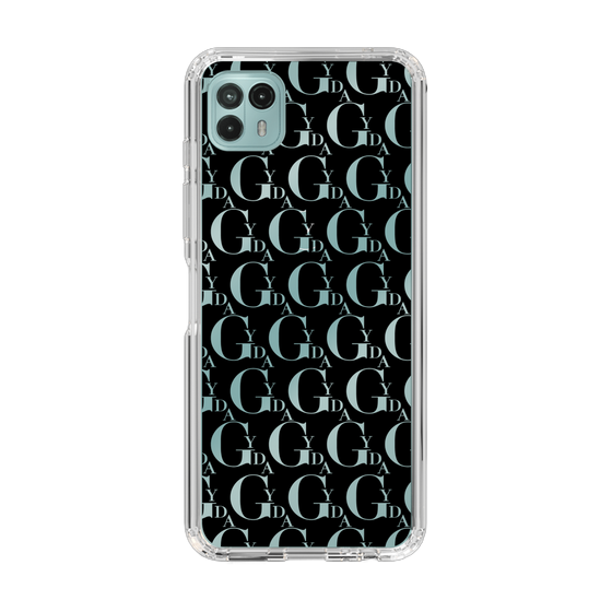 Slim Protection Case［ GYDA - Monogram - Black ］