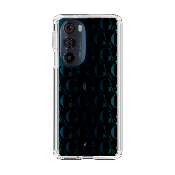 Slim Protection Case［ GYDA - Monogram - Black ］