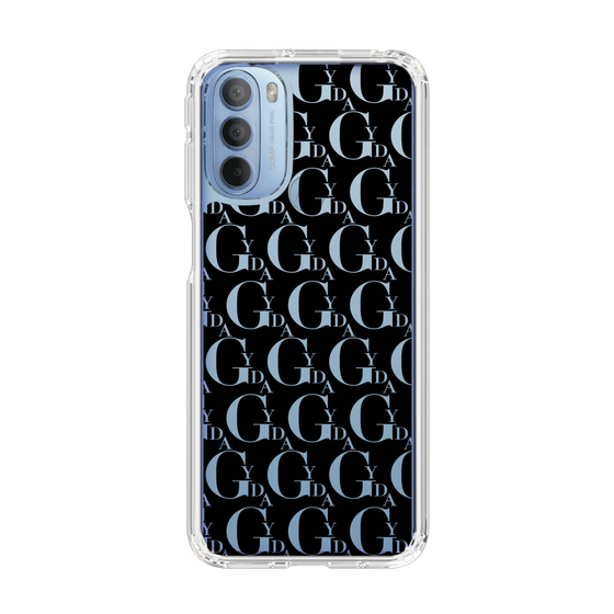 Slim Protection Case［ GYDA - Monogram - Black ］