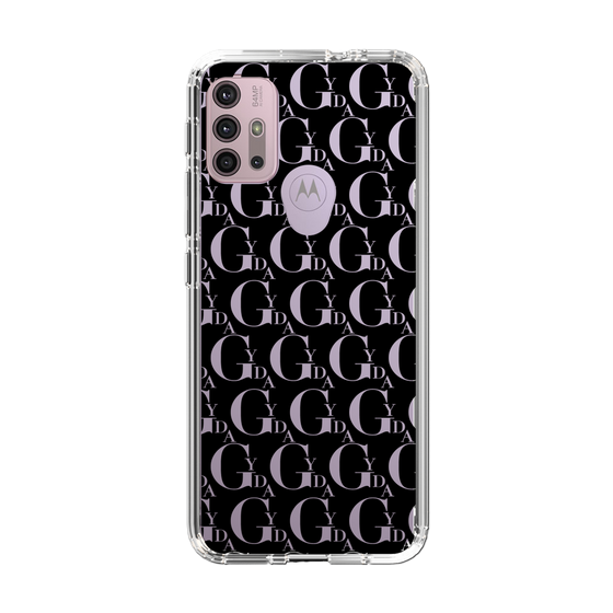 Slim Protection Case［ GYDA - Monogram - Black ］