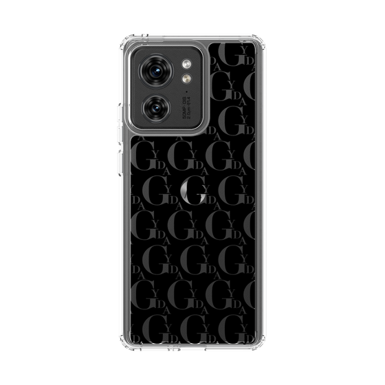 Slim Protection Case［ GYDA - Monogram - Black ］