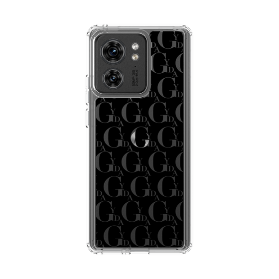 Slim Protection Case［ GYDA - Monogram - Black ］