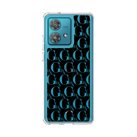 Slim Protection Case［ GYDA - Monogram - Black ］