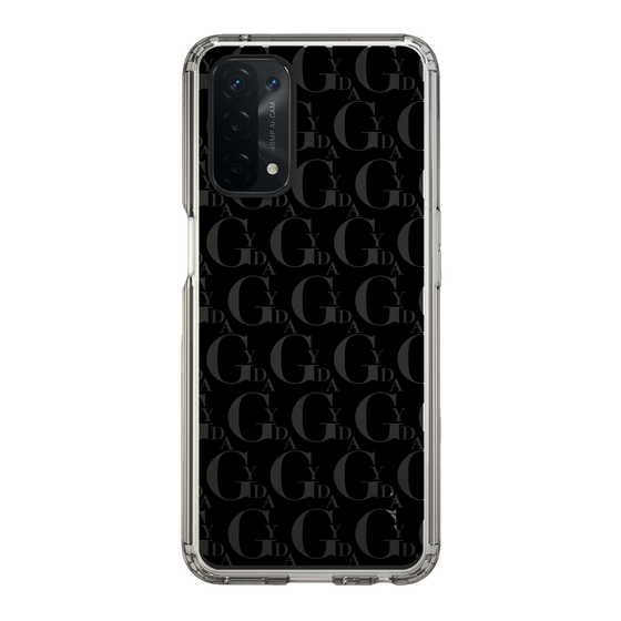 Slim Protection Case［ GYDA - Monogram - Black ］