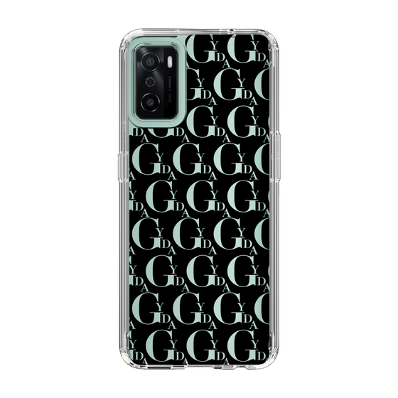 Slim Protection Case［ GYDA - Monogram - Black ］