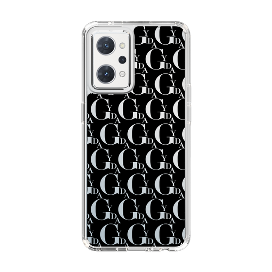 Slim Protection Case［ GYDA - Monogram - Black ］