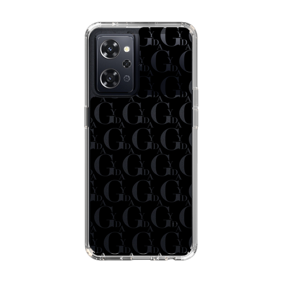 Slim Protection Case［ GYDA - Monogram - Black ］