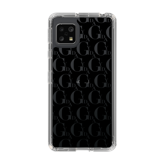 Slim Protection Case［ GYDA - Monogram - Black ］