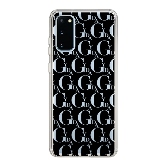 Slim Protection Case［ GYDA - Monogram - Black ］