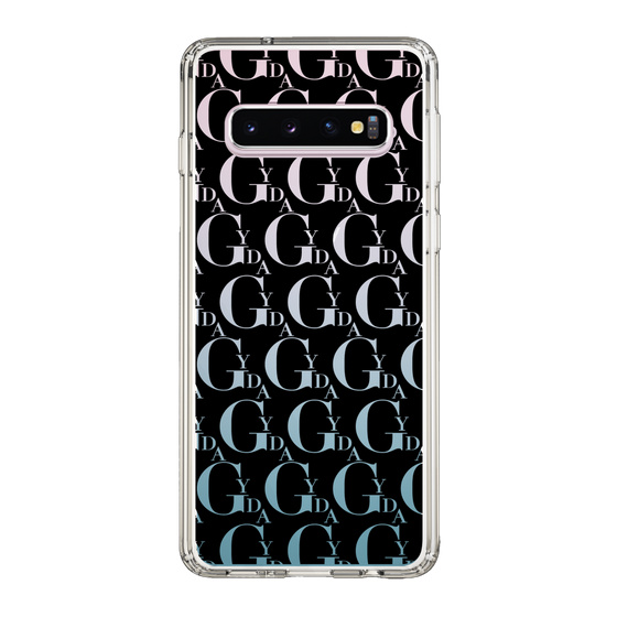 Slim Protection Case［ GYDA - Monogram - Black ］