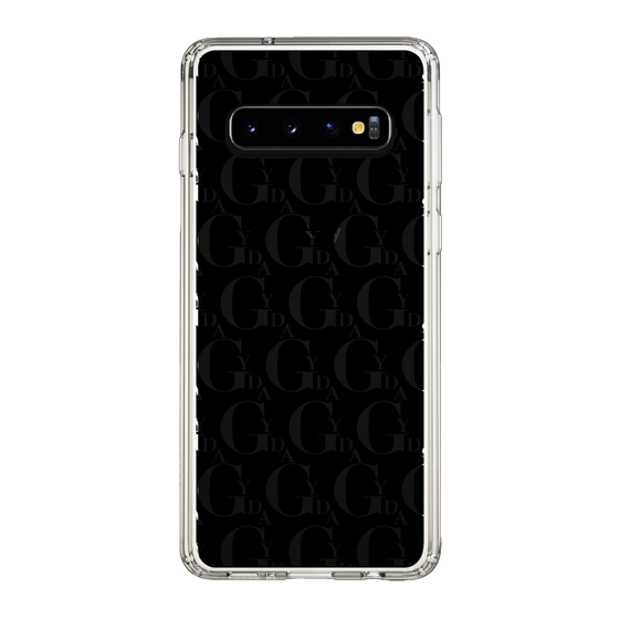 Slim Protection Case［ GYDA - Monogram - Black ］