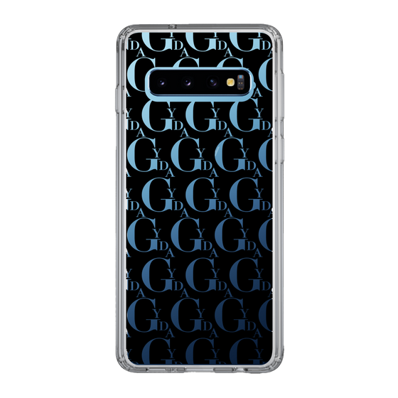 Slim Protection Case［ GYDA - Monogram - Black ］