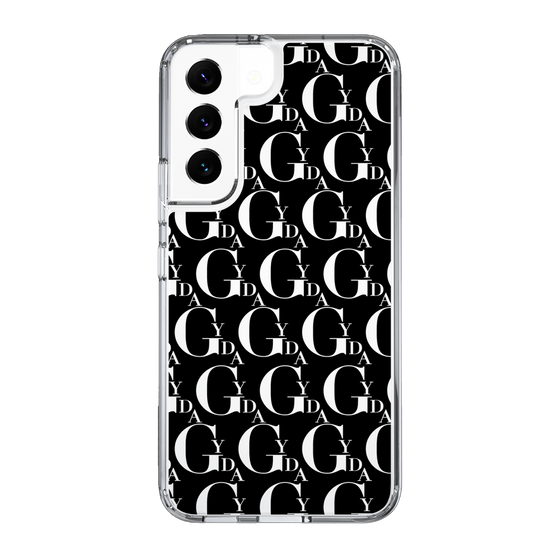 Slim Protection Case［ GYDA - Monogram - Black ］