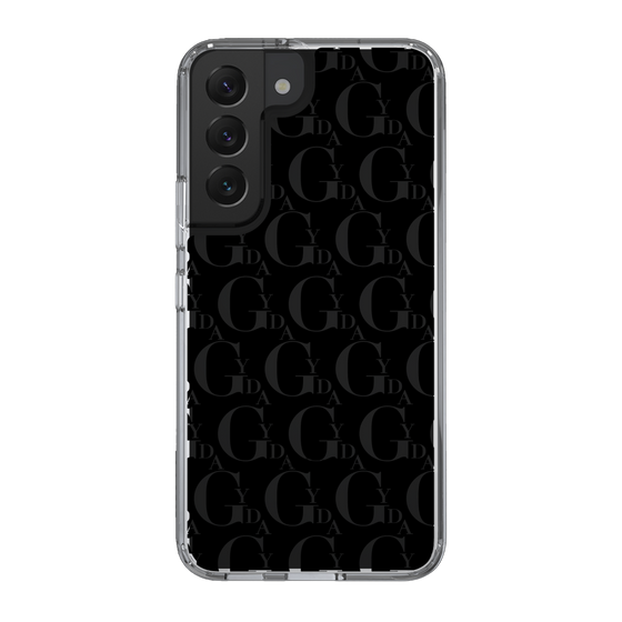 Slim Protection Case［ GYDA - Monogram - Black ］