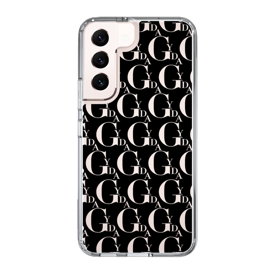 Slim Protection Case［ GYDA - Monogram - Black ］