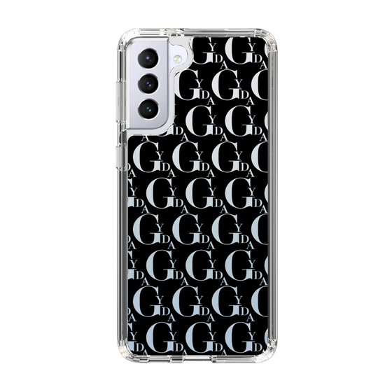 Slim Protection Case［ GYDA - Monogram - Black ］