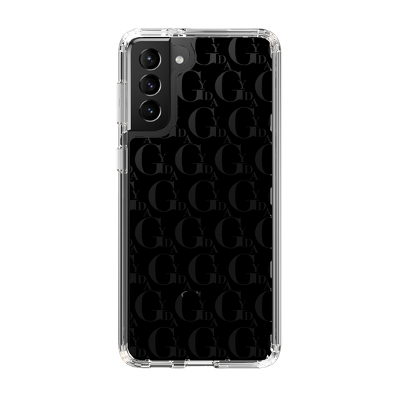 Slim Protection Case［ GYDA - Monogram - Black ］