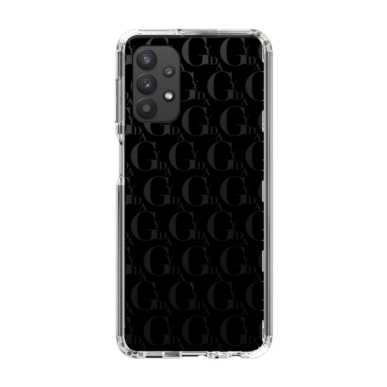 Slim Protection Case［ GYDA - Monogram - Black ］