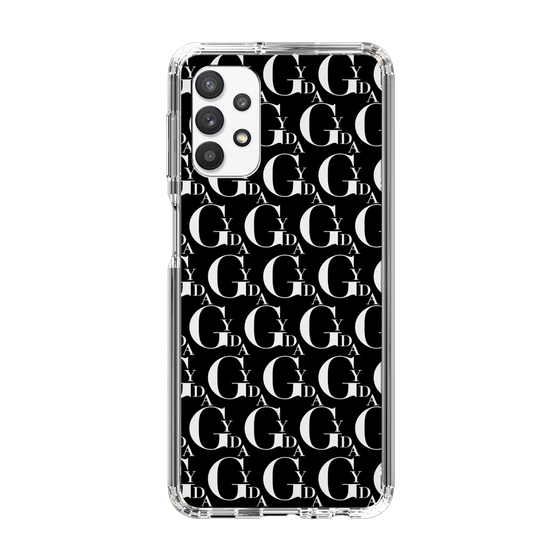 Slim Protection Case［ GYDA - Monogram - Black ］