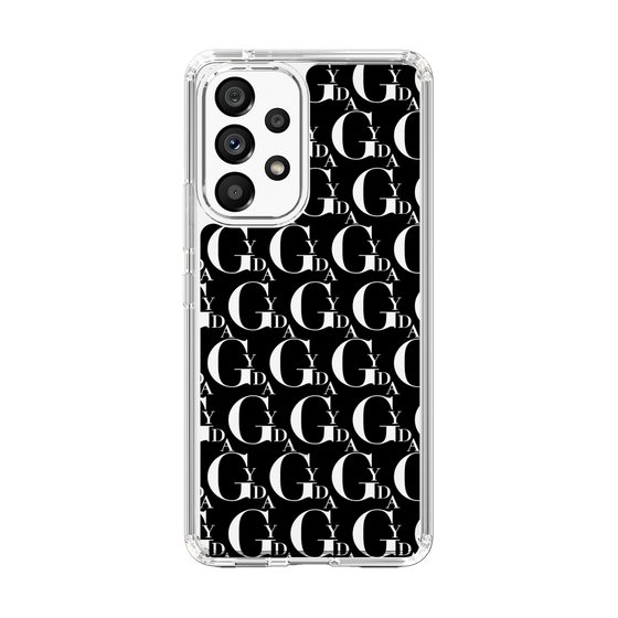 Slim Protection Case［ GYDA - Monogram - Black ］