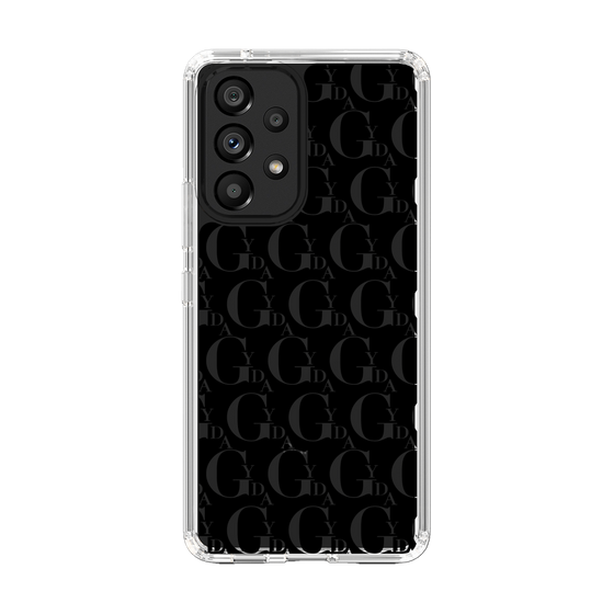 Slim Protection Case［ GYDA - Monogram - Black ］