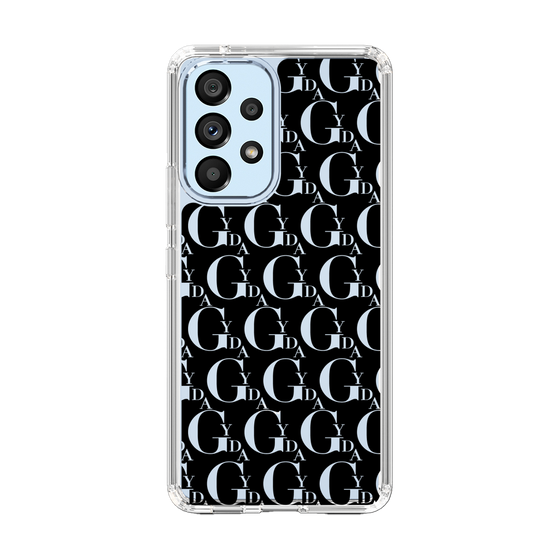 Slim Protection Case［ GYDA - Monogram - Black ］