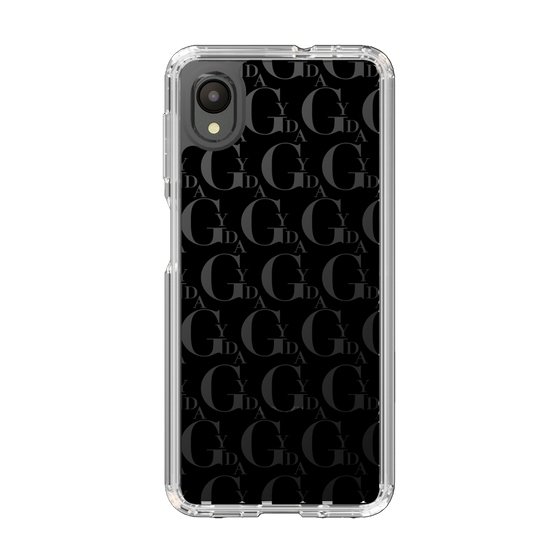 Slim Protection Case［ GYDA - Monogram - Black ］