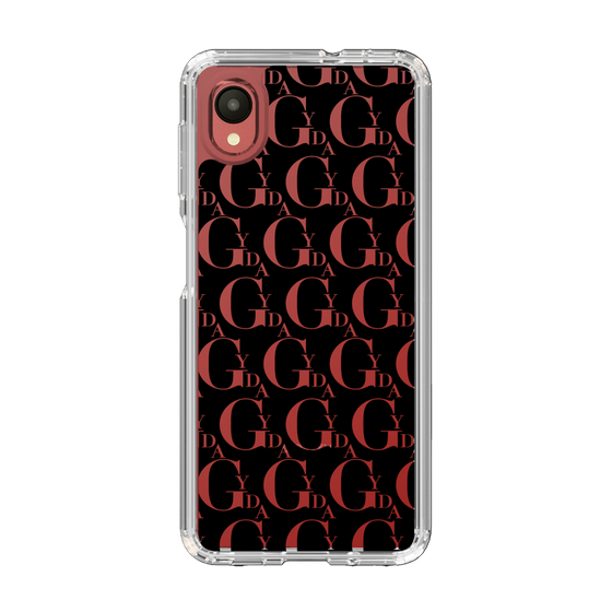 Slim Protection Case［ GYDA - Monogram - Black ］
