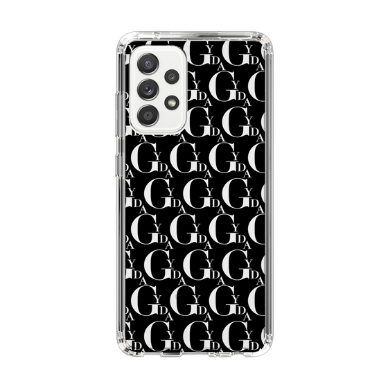 Slim Protection Case［ GYDA - Monogram - Black ］