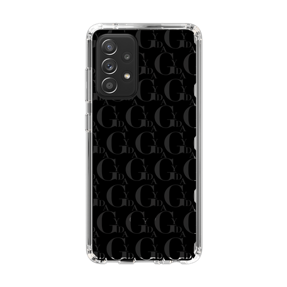 Slim Protection Case［ GYDA - Monogram - Black ］