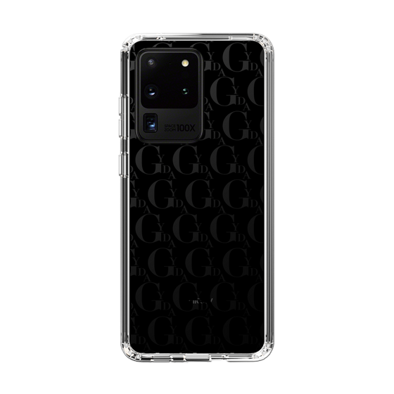 Slim Protection Case［ GYDA - Monogram - Black ］
