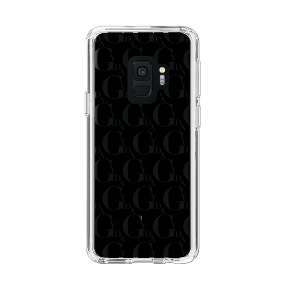 Slim Protection Case［ GYDA - Monogram - Black ］