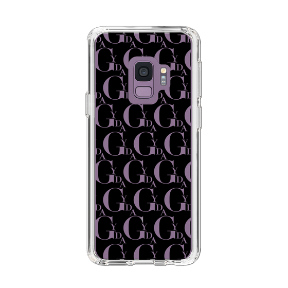 Slim Protection Case［ GYDA - Monogram - Black ］