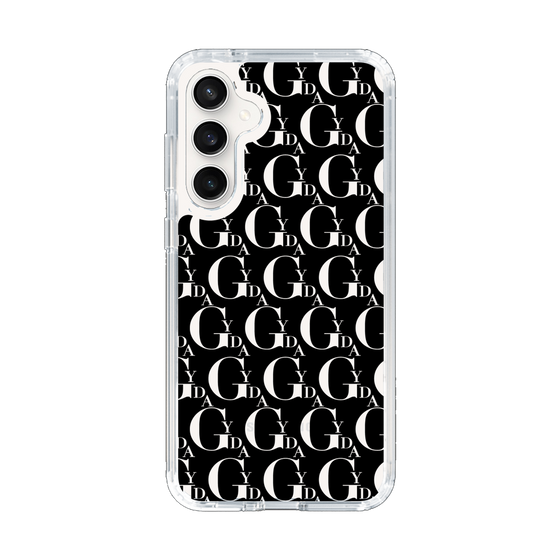 Slim Protection Case［ GYDA - Monogram - Black ］
