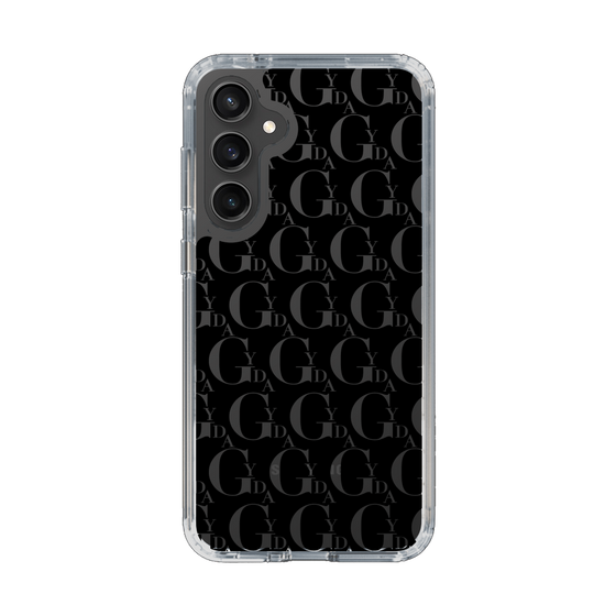 Slim Protection Case［ GYDA - Monogram - Black ］