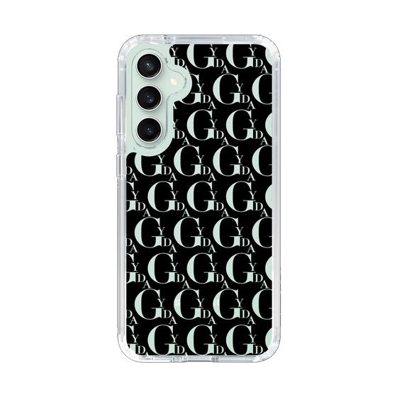 Slim Protection Case［ GYDA - Monogram - Black ］