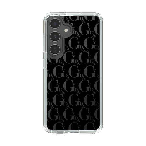 Slim Protection Case［ GYDA - Monogram - Black ］