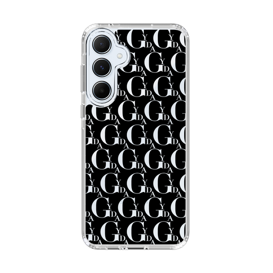 Slim Protection Case［ GYDA - Monogram - Black ］