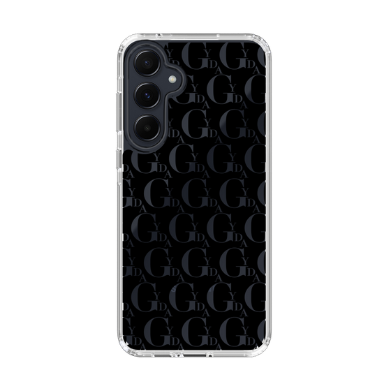 Slim Protection Case［ GYDA - Monogram - Black ］
